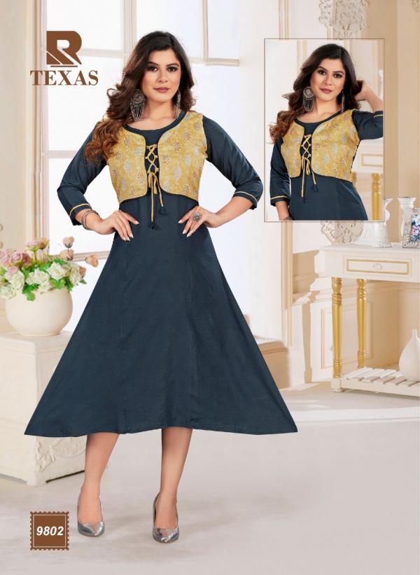 Raashi Texas Rayon Designer anarkali kurti Collecttion